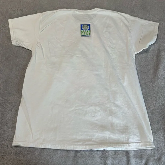 TRAVIS SCOTT CACTUS JACK 2021 ASTROWORLD MOUTH TEE "WHITE” NWOT - Picture 3 of 4